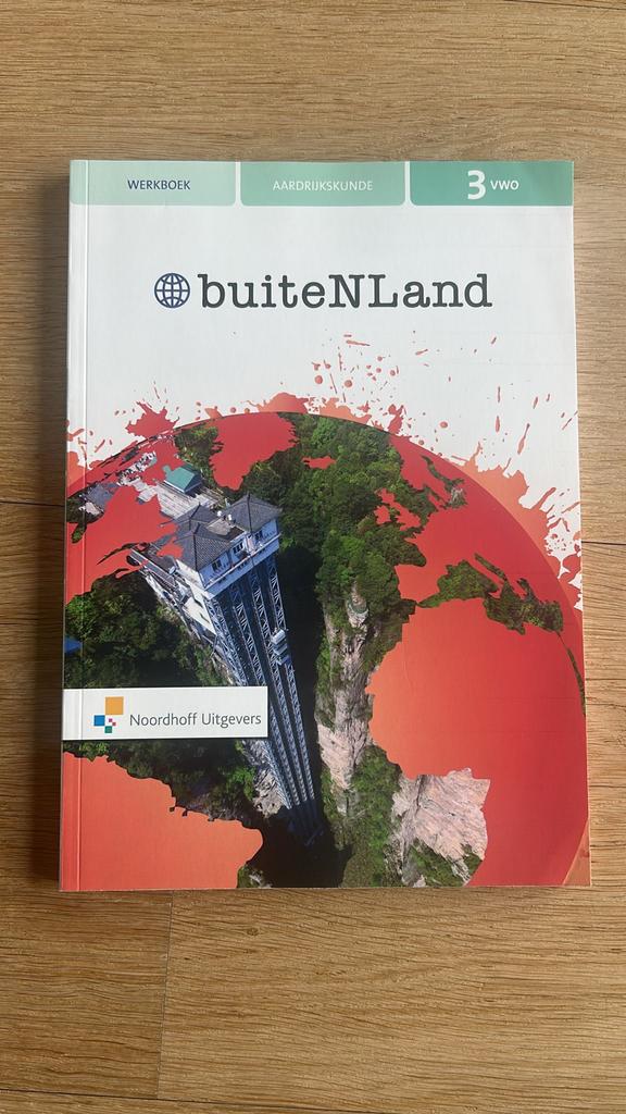 buiteNLand Aardrijkskunde Werkboek 3 VWO, Ophalen of Verzenden, Nieuw, VWO, Aardrijkskunde