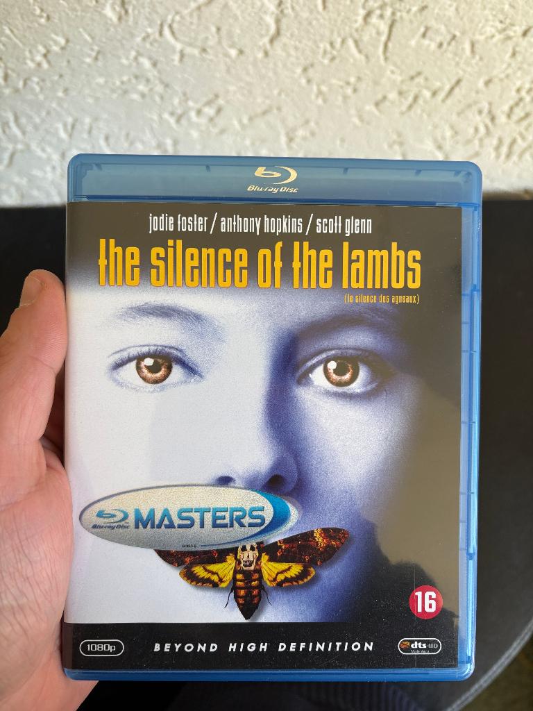 The Silene of the Lambs - Blu-ray - Nederlands ondertiteld, Cd's en Dvd's, Blu-ray, Ophalen of Verzenden, Zo goed als nieuw, Klassiekers