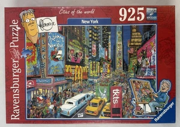 Ravensburger Fleroux New York Puzzel 925 Stukjes Nieuw OVP, Verzenden, 500 t/m 1500 stukjes, Zo goed als nieuw, Legpuzzel