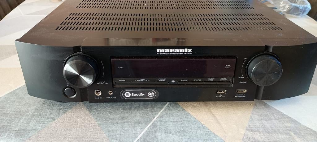 Marantz NR1506 AV surround Receiver, Audio, Tv en Foto, Versterkers en Receivers, Gebruikt, 60 tot 120 watt, Ophalen, Marantz