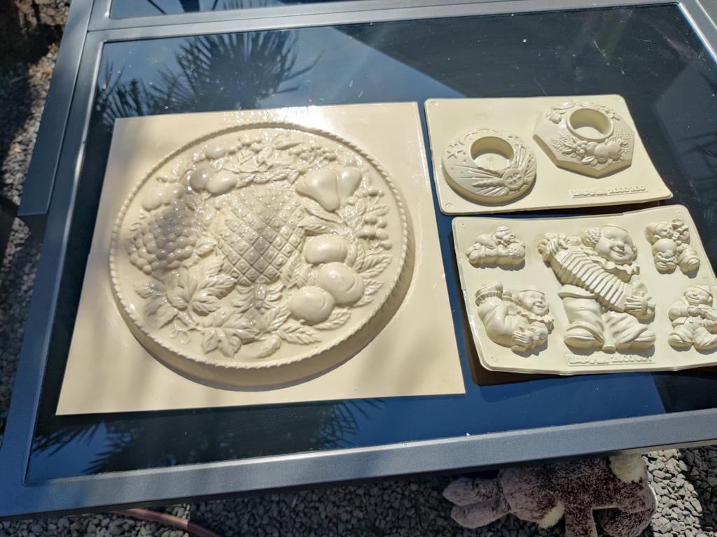 3 gips mallen, Ophalen of Verzenden, Zo goed als nieuw