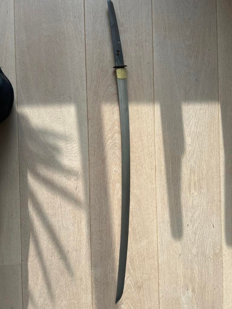Antiek Japans Samurai Zwaard (Katana) met Tsuba, Ophalen of Verzenden