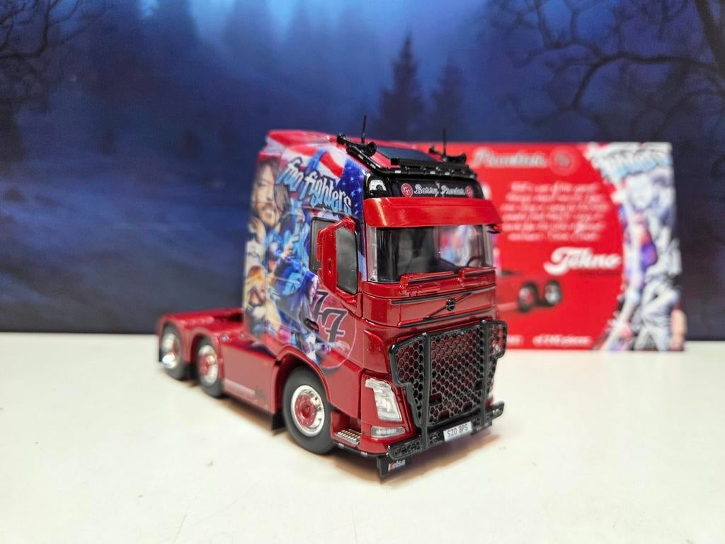 Tekno volvo Volvo FH04 Barry proctor foo fighters, Hobby en Vrije tijd, Modelauto's | 1:50, Nieuw, Jobo-models, Jobo.models@gmail.com