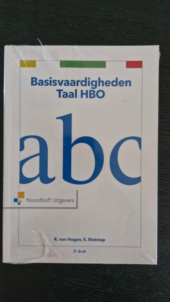 Everdien Rietstap - Basisvaardigheden Taal HBO, Ophalen of Verzenden, Nieuw, Everdien Rietstap; Ron van Hogen