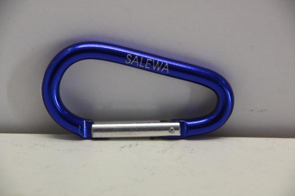 Salewa Carabiner. Blauw. Nieuwstaat., Sport en Fitness, Ophalen of Verzenden, Zo goed als nieuw, Overige typen
