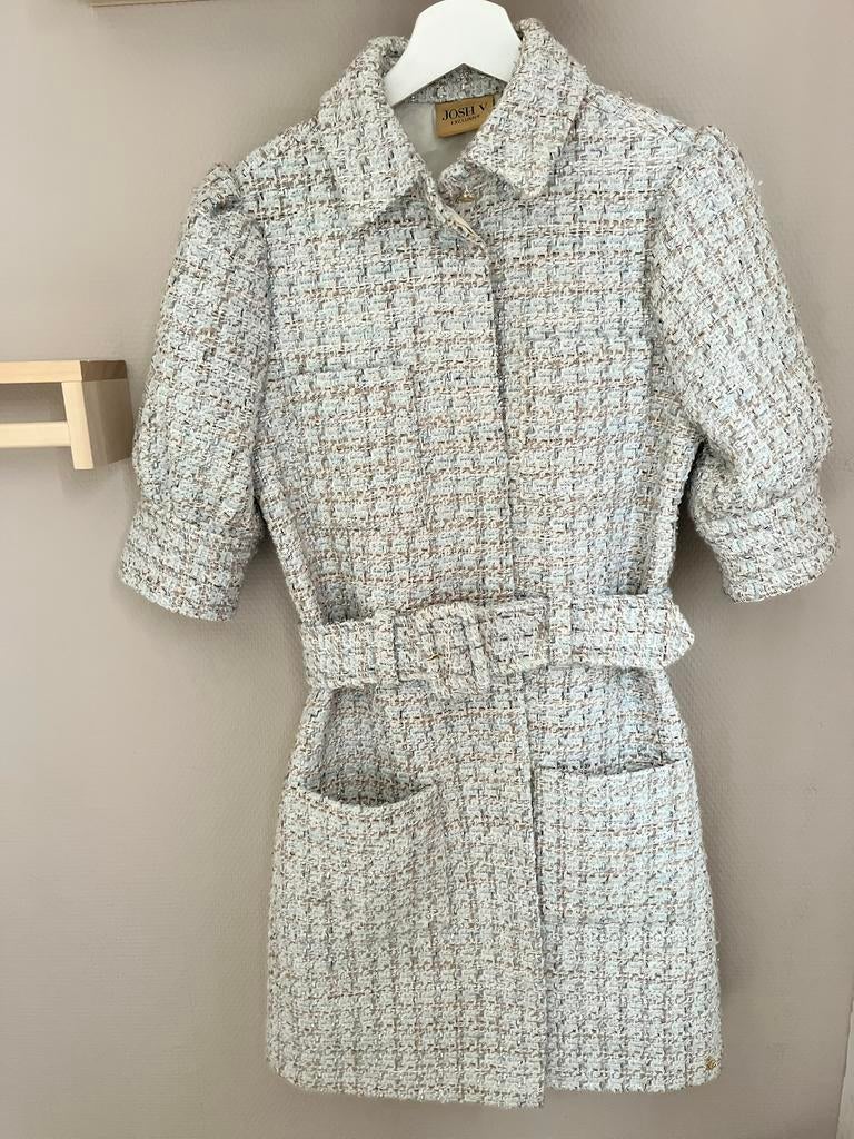 Josh v jurk helen maat xs, Ophalen of Verzenden, Zo goed als nieuw, Maat 34 (XS) of kleiner, Onder de knie