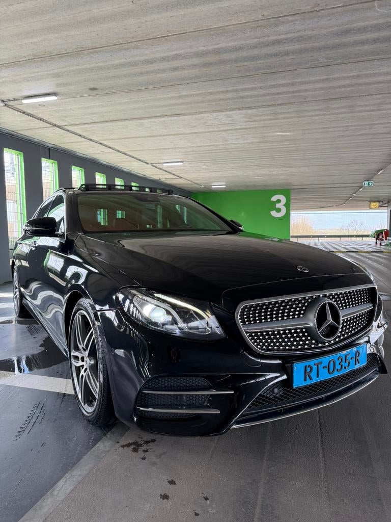 Mercedes-Benz E-Klasse E220 d 194pk 9G-TRONIC 2018 Zwart, Automaat, Achterwielaandrijving, 4 cilinders, Origineel Nederlands