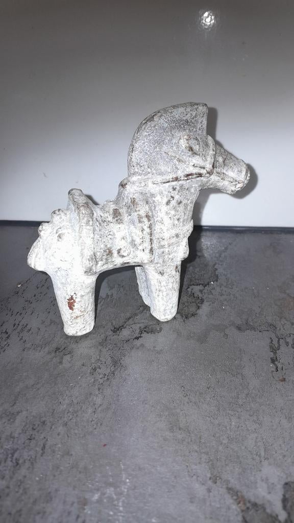 Antiek Japans paardje, Verzamelen, Swarovski, Ophalen of Verzenden, Gebruikt, Figuurtje