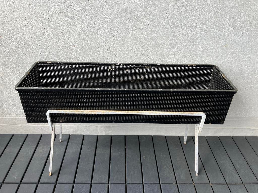 Pilastro plantenbak vintage roest, Ophalen, Gebruikt, Metaal, 60 tot 100 cm