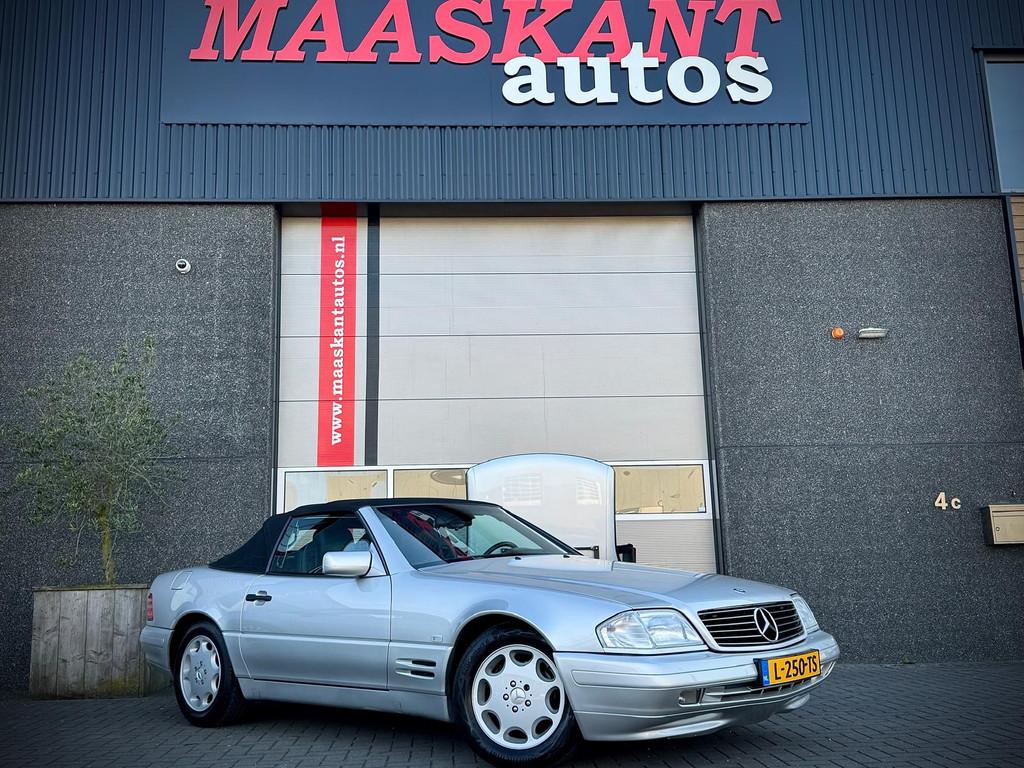 Mercedes SL 320 Roadster / Aut / Hardtop / Service history /, Gebruikt, Cabriolet, 4 stoelen, Bedrijf