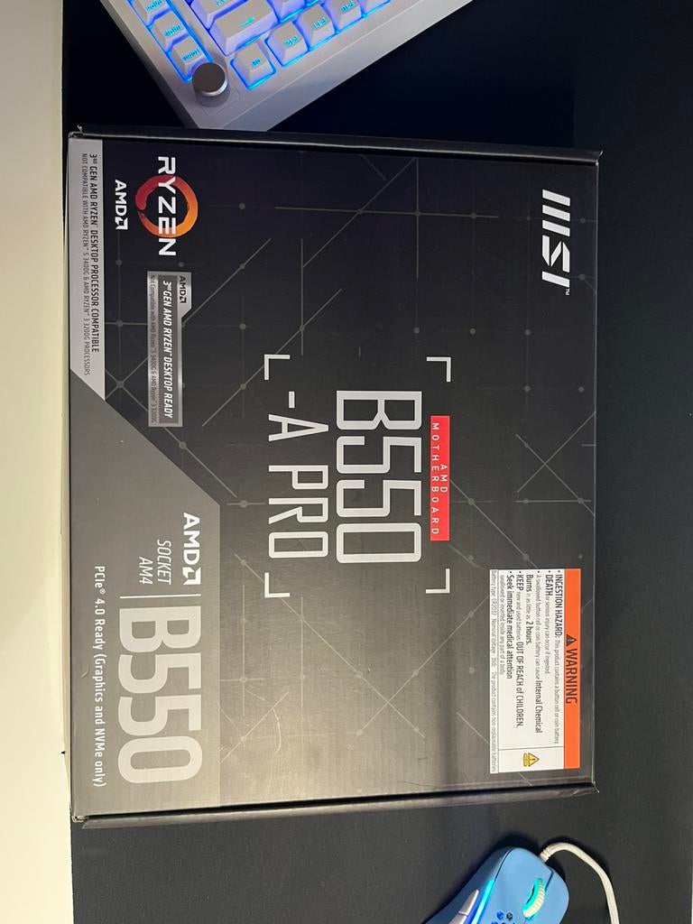 MSI B550-A PRO Moederbord  AM4 Nieuw!, Computers en Software, Moederborden, Nieuw, AMD, DDR4, Ophalen of Verzenden