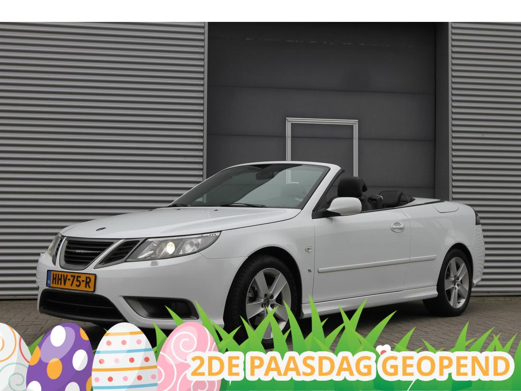 Saab 9-3 Cabrio 1.9 TiD Vector I Aut. I Navi I Leder, Gebruikt, Zwart, 4 cilinders, 4 stoelen