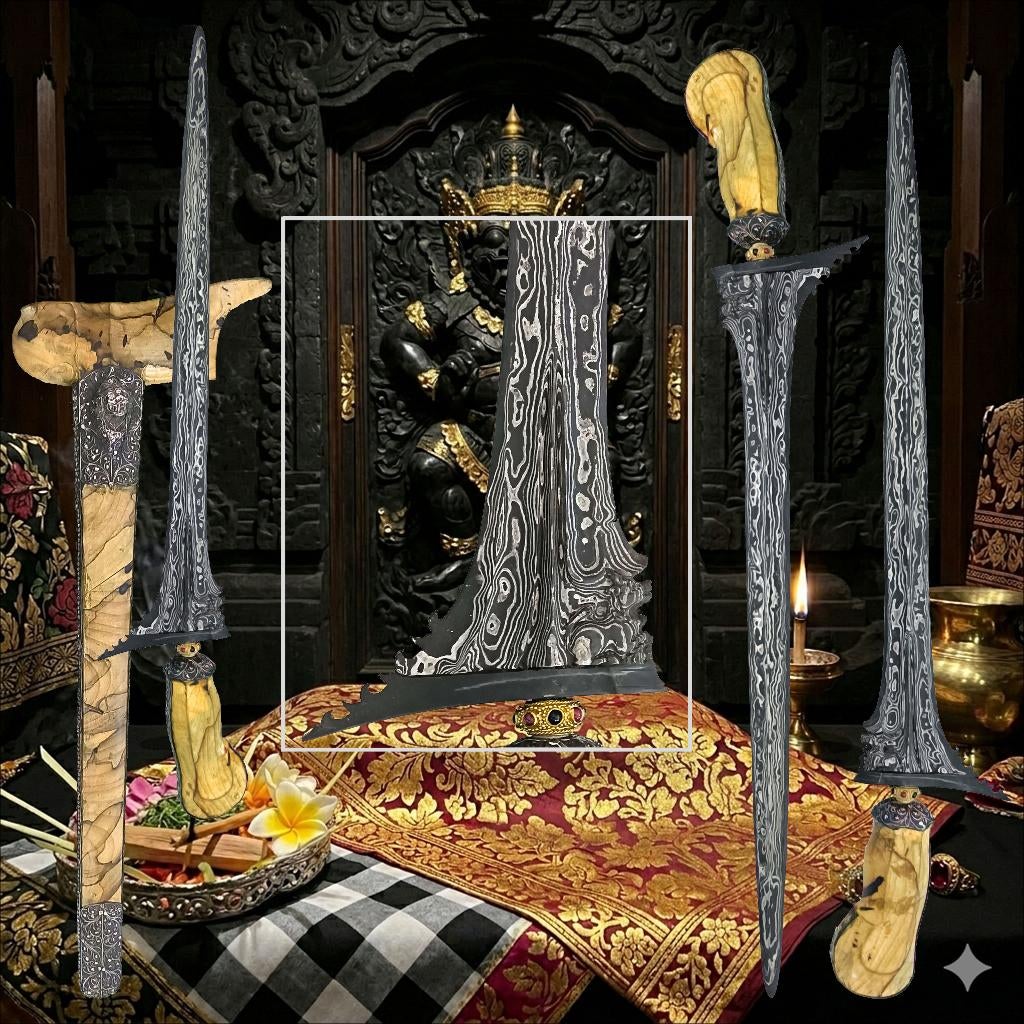 De Gids van Lombok: Een Meesterwerk. Kris, keris, krissen, Antiek en Kunst, Ophalen of Verzenden