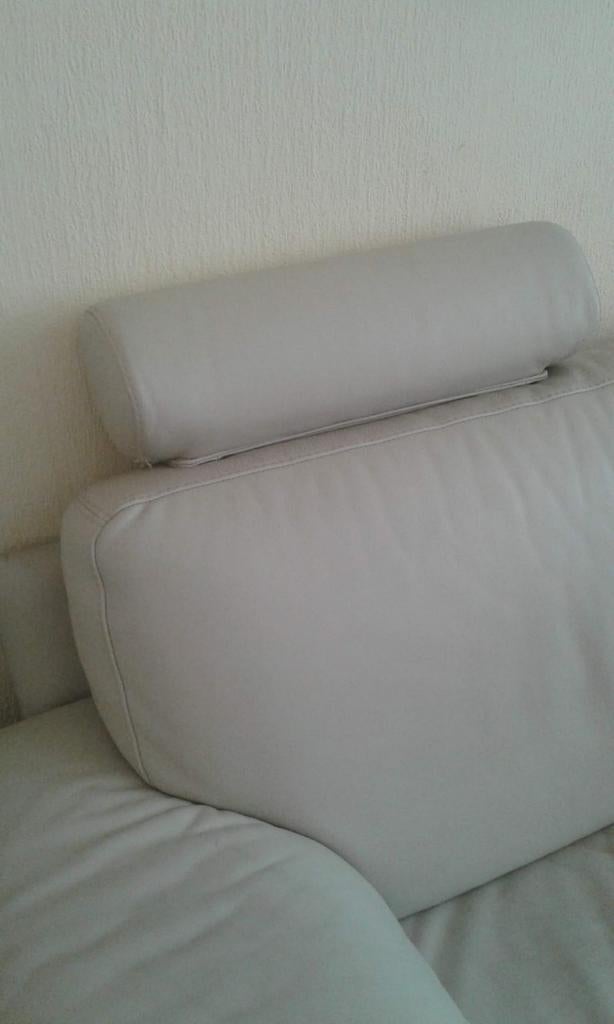 Leren hoofdsteun voor Natuzzi bank, Ophalen of Verzenden, Zo goed als nieuw