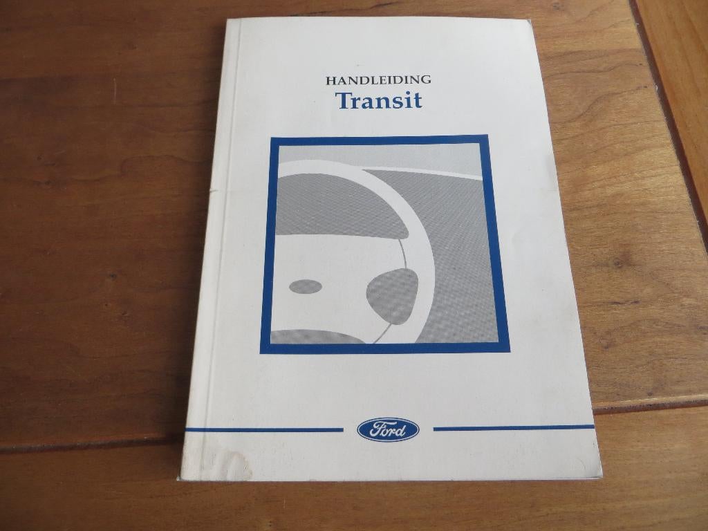 Instructieboek Ford Transit 1999, mooie staat!, Auto diversen, Handleidingen en Instructieboekjes, Ophalen of Verzenden