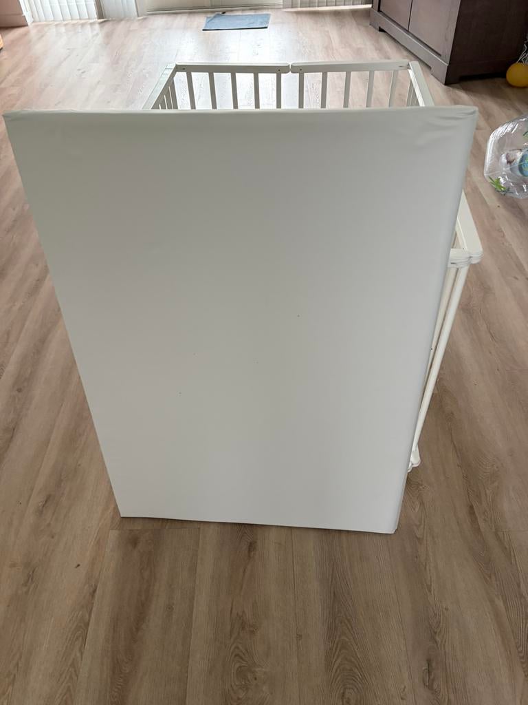 verrijdbare en inklapbare box, Kinderen en Baby's, Ophalen of Verzenden, Zo goed als nieuw, Boxkleed