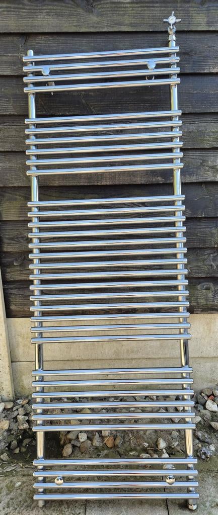 Handdoekradiator Chroom, Ophalen of Verzenden, 60 tot 150 cm, Radiator, 80 cm of meer