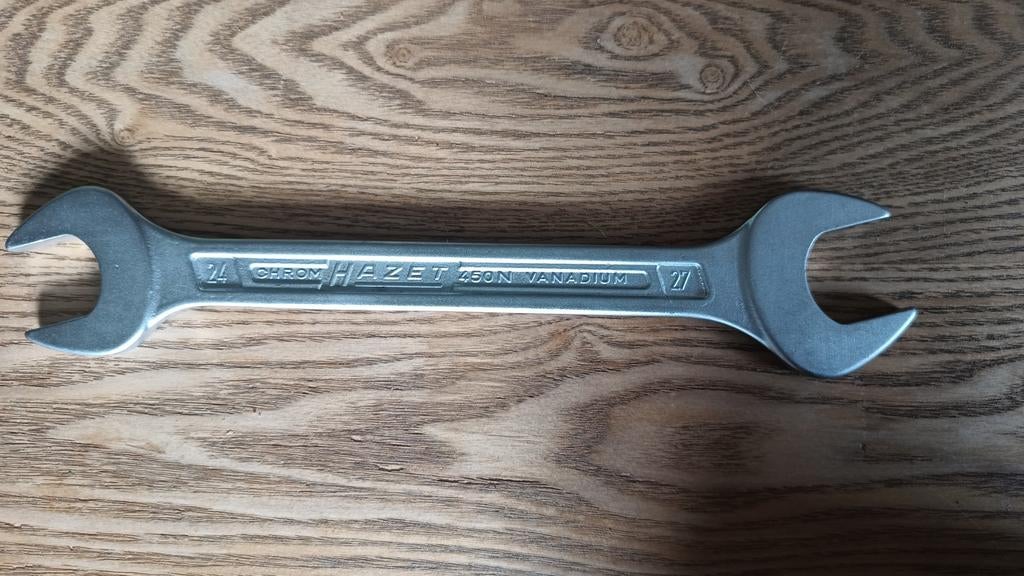 Hazet 450N 24/27 dubbele steeksleutel, Ophalen of Verzenden