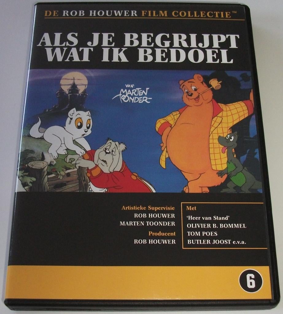 Dvd *** ALS JE BEGRIJPT WAT IK BEDOEL *** Olivier B. Bommel, Overige genres, Ophalen of Verzenden, Zo goed als nieuw, Vanaf 6 jaar