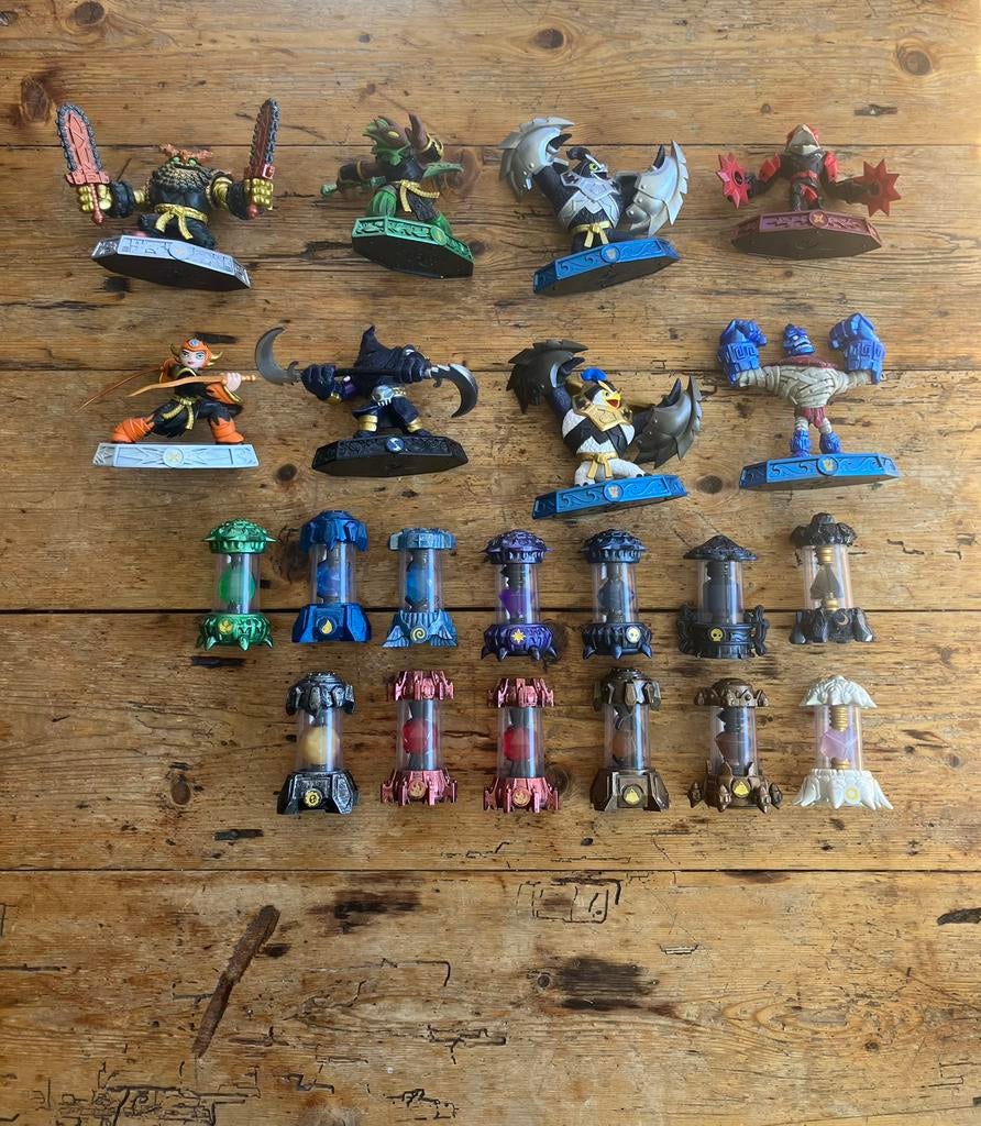 Skylanders imaginators sensei + crystals verzameling, Ophalen of Verzenden, Zo goed als nieuw