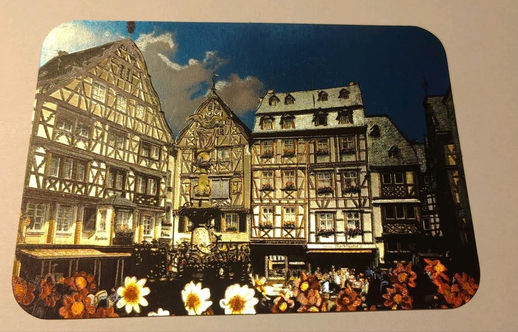 Duitsland 5550 BERNKASTEL • KUES an der Mosel Marktplein, Ophalen of Verzenden