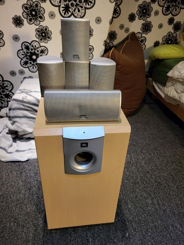 JBL cimply cinema speakers set, Audio, Tv en Foto, Home Cinema-sets, Overige merken, Soundbar, 70 watt of meer, Ophalen of Verzenden