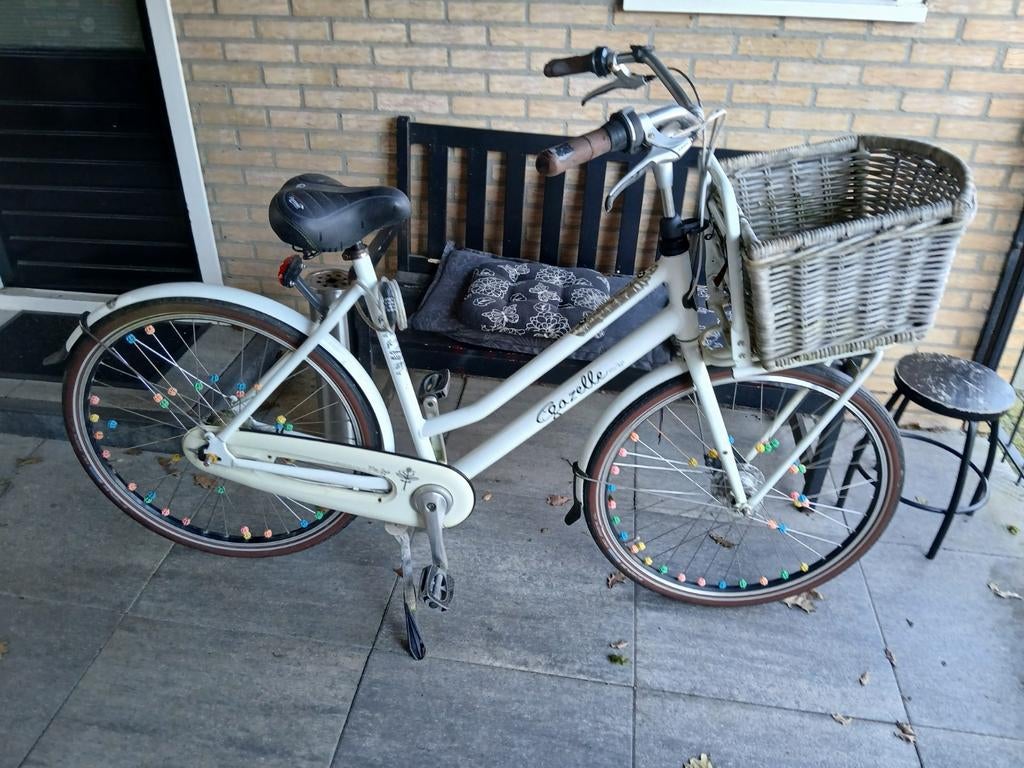 gazelle miss grace stations fiets, Fietsen en Brommers, Fietsen | Dames | Damesfietsen, Ophalen, Gebruikt, Gazelle, Versnellingen