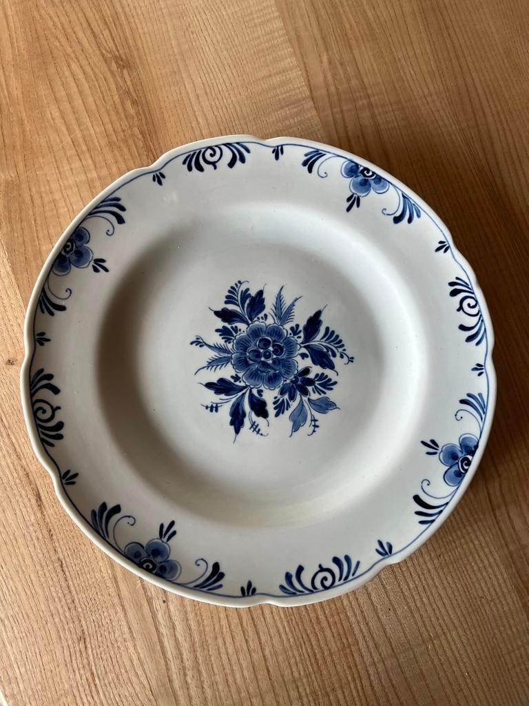 Koninklijk Delft Royal Holland Blauw Wit Bord, Ophalen of Verzenden