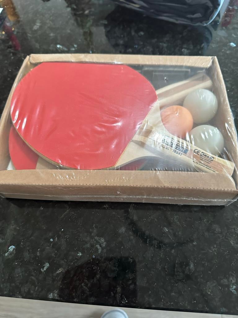 AMIUHOUN Set van 300 pingpongballen, tafeltennisballen, 40 mm, pingpongballen, springballen, entertainment, tafeltennisbal, wit
