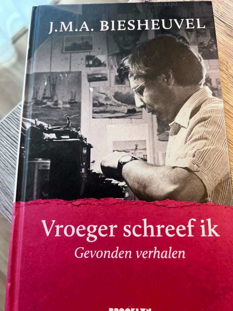 Vroeger schreef ik - J.M.A. Biesheuvel, Boeken, Literatuur, Ophalen of Verzenden, Zo goed als nieuw, Nederland