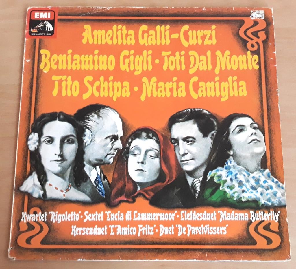 Amelita Galli-Curzi, Beniamino Gigli, Toti Dal Monte enz..., Opera of Operette, Ophalen of Verzenden, Zo goed als nieuw, Romantiek