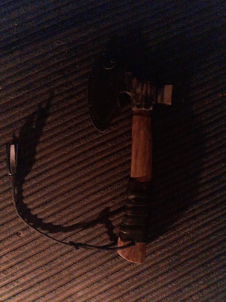 Viking Bijl - Handgemaakt, Antiek en Kunst, Ophalen of Verzenden, Brons