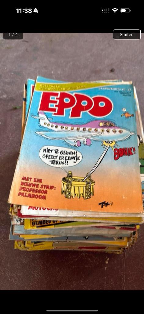 Eppo van 1975-1978, Gelezen, Ophalen of Verzenden, Eppo, Meerdere stripboeken