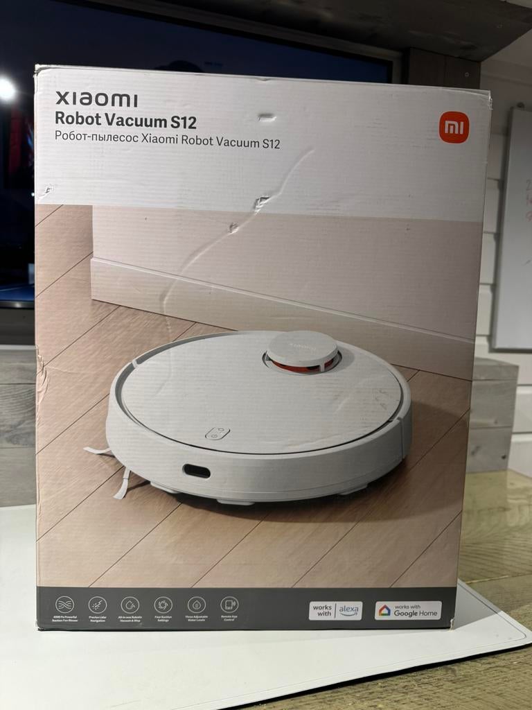 XIAOMI Robotstofzuiger S12 - Robotstofzuiger, Ophalen of Verzenden, Nvt, Nvt, Nvt