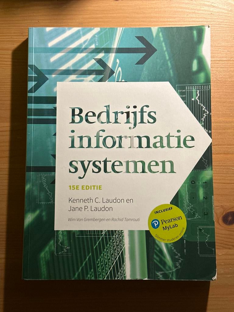 Bedrijfsinformatiesystemen - Kenneth C. Laudon, Ophalen of Verzenden, Beta, Zo goed als nieuw, HBO