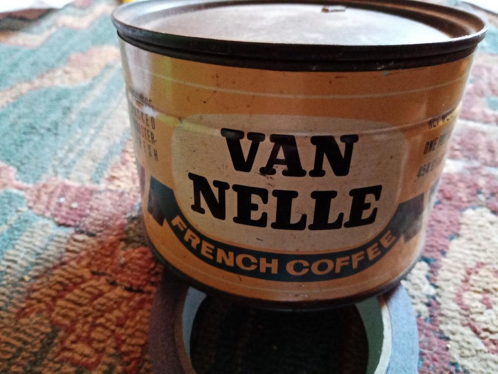 Van nelle french Coffee blik, Ophalen of Verzenden, Koffie, Van Nelle