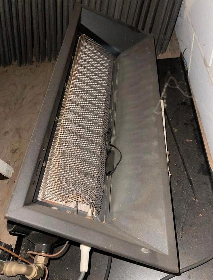 Wardenar Gaskachel - Gevelkachel proffesioneel, Huis en Inrichting, Kachels, Ophalen of Verzenden, Gebruikt, Gas, Gaskachel