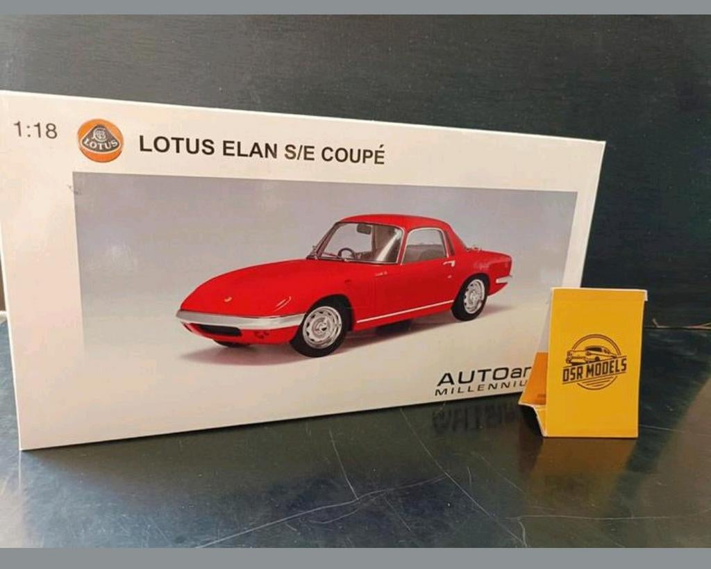 1:18 Lotus Elan S/E Coupe, Hobby en Vrije tijd, Modelauto's | 1:18, R, Nieuw, Ophalen of Verzenden, D