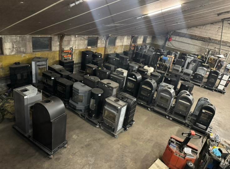 Diverse Houtkachels direct op vooraard huiskamer/overkapping, Ophalen of Verzenden