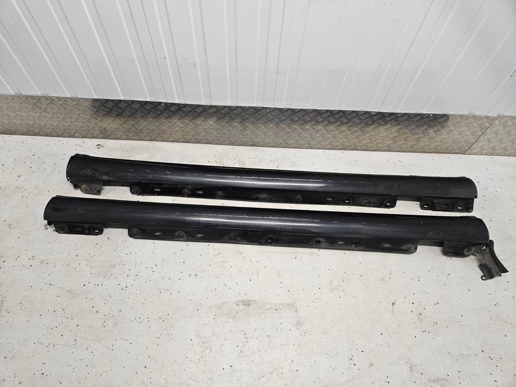 S203 Mercedes Benz C klasse AMG sideskirts, Auto-onderdelen, Carrosserie en Plaatwerk, Mercedes-Benz, Links, Rechts, Gebruikt