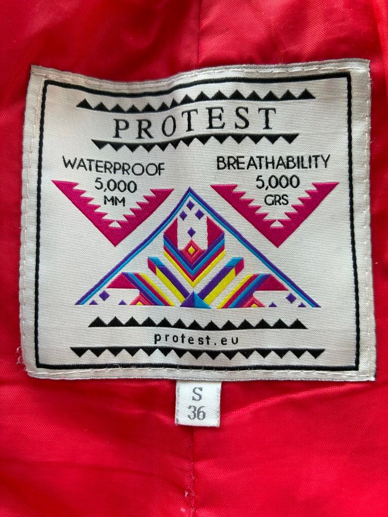 Protest Skibroek Maat S Rood, Ophalen of Verzenden, Zo goed als nieuw, Maat 36 (S), Broek