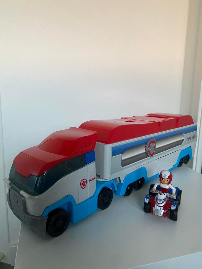 Paw patrol bus, Ophalen, Zo goed als nieuw