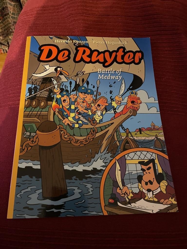 De ruyter /battle of medway/ herman roozen &hogenbirk, Boeken, Eén stripboek, Ophalen of Verzenden, Zo goed als nieuw