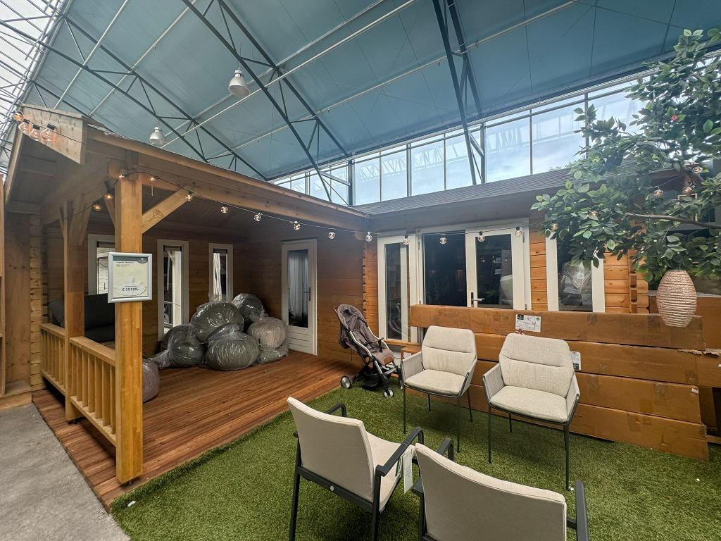 Showmodel Tuinhuis Lugarde | Maatwerk - OP = OP, Tuin en Terras, Tuinhuizen, Ophalen, Zo goed als nieuw, 400 cm of meer, 500 cm of meer