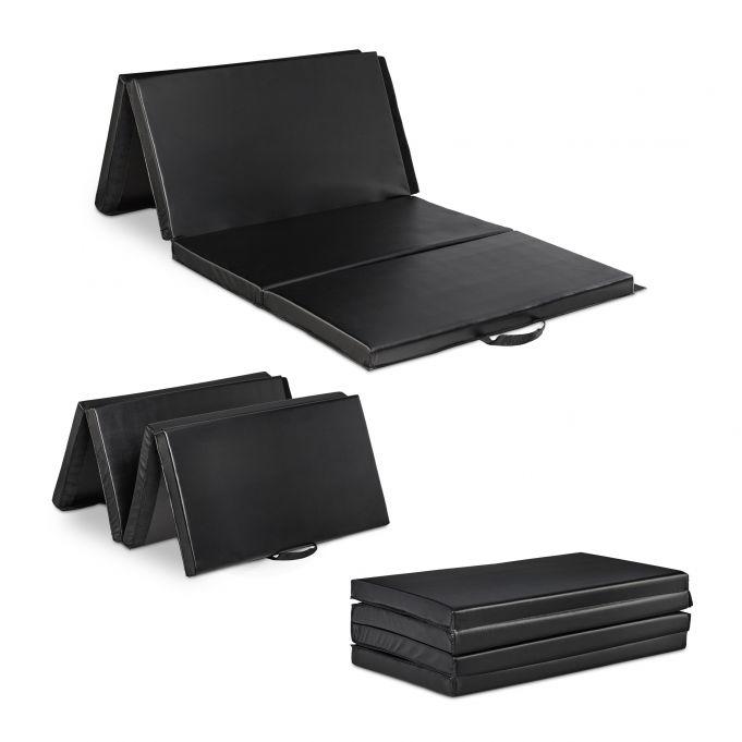 Gymnastiek mat zwart opvouwbaar, Ophalen of Verzenden, Nieuw