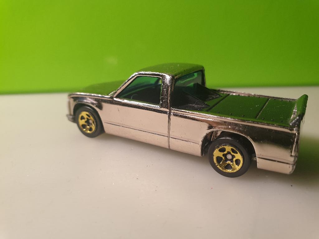 Hotwheels - 1996 Chevy 1500 Pickup [chroom] 1/60, Ophalen of Verzenden, Gebruikt, Auto