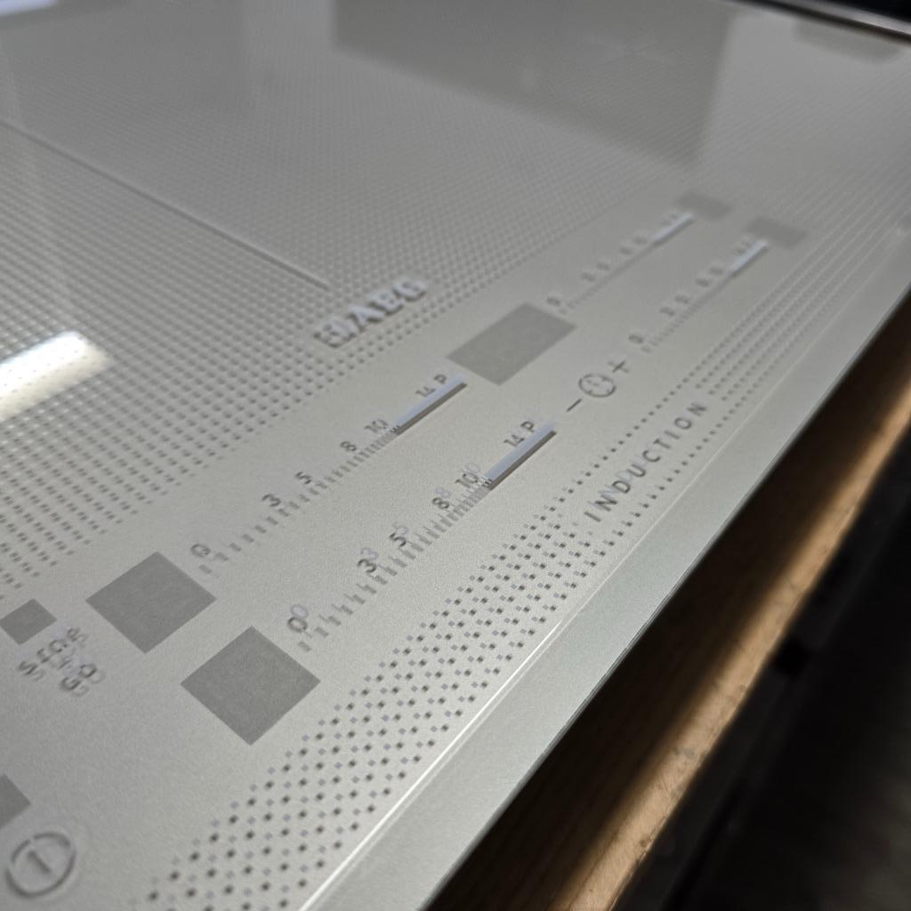 AEG inbouw inductie kookplaat HK8554400FS, Ophalen, Refurbished, 4 kookzones, Inbouw