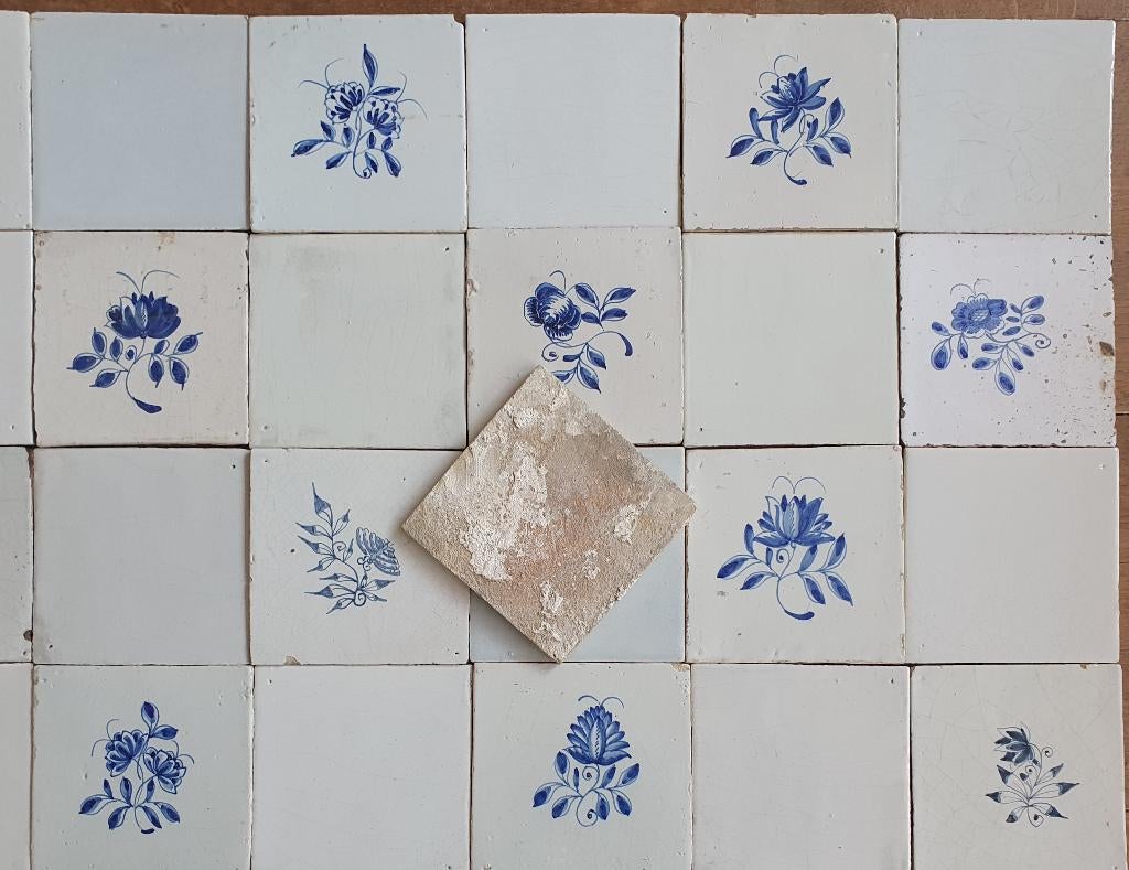 Antieke tegels te koop gevraagd, ook ingebouwd, collectie, Antiek en Kunst, Ophalen of Verzenden