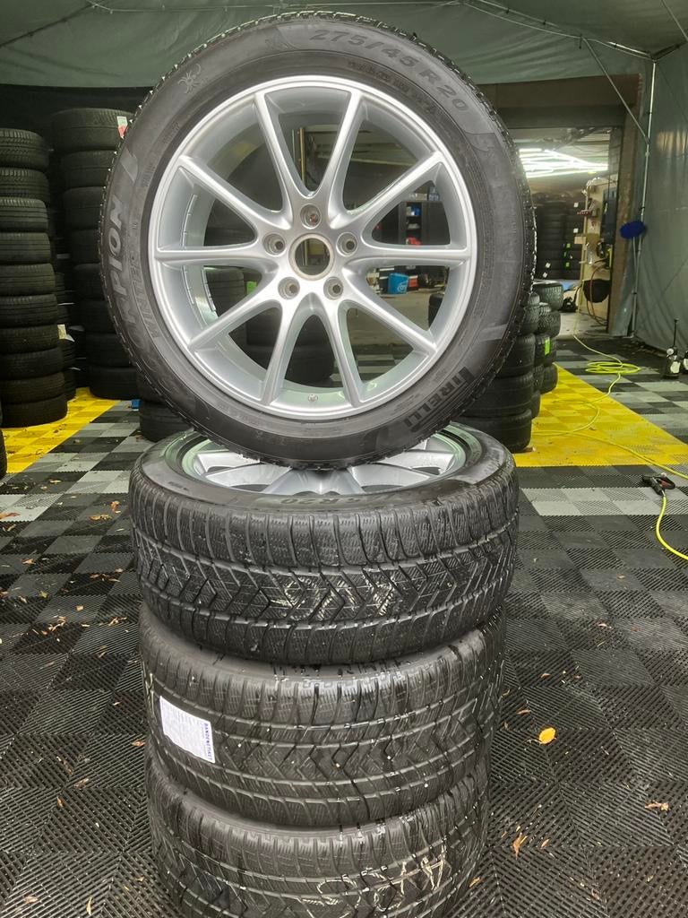 20 inch Porsche Cayenne 9Y velgen - banden versleten, Ophalen, 20 inch, Zomerbanden, Banden en Velgen