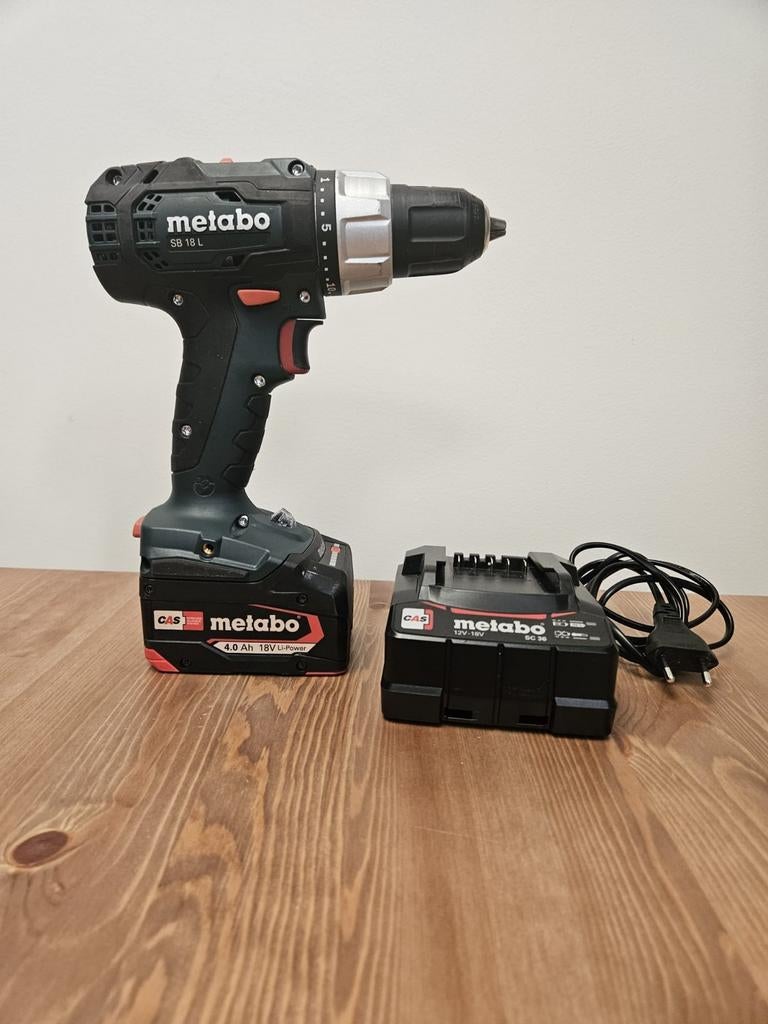 Metabo SB 18 L, Doe-het-zelf en Verbouw, Gereedschap | Boormachines, Ophalen, Boor- en Schroefmachine